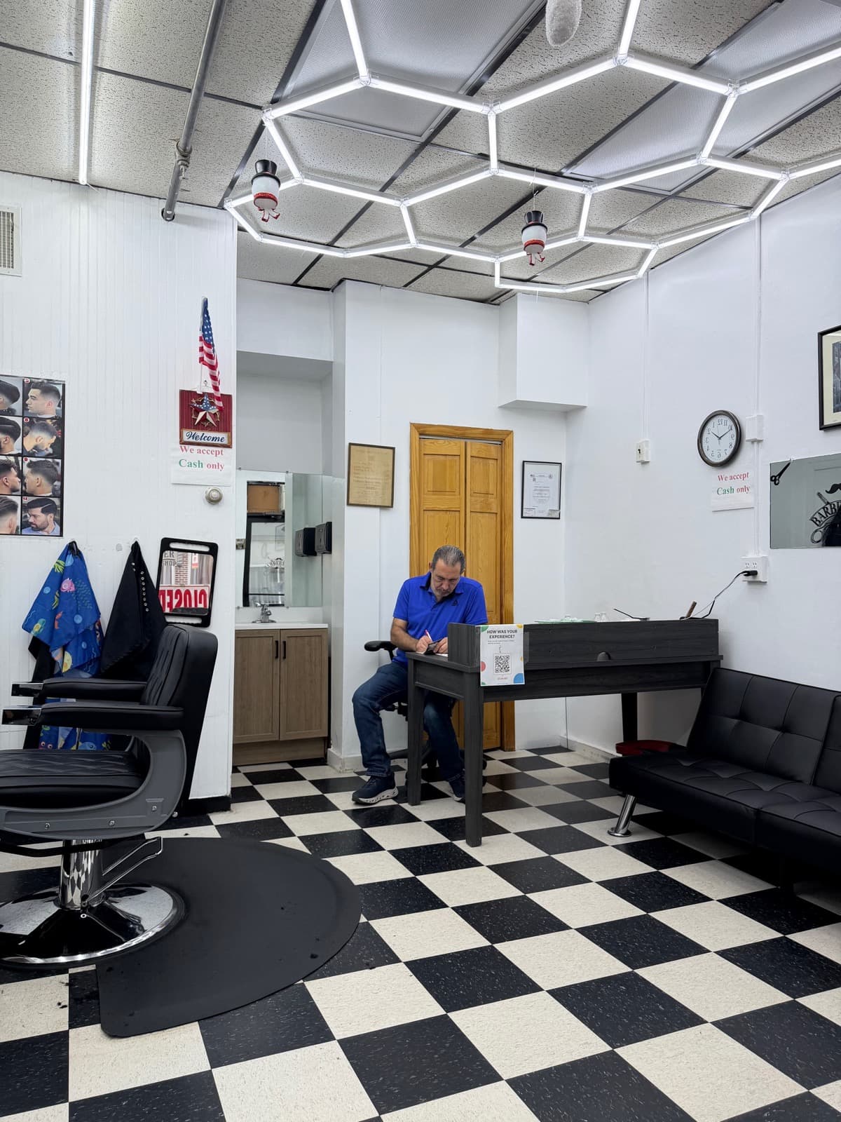 Rafy Fadel, owner and barber at Universal Barbershop